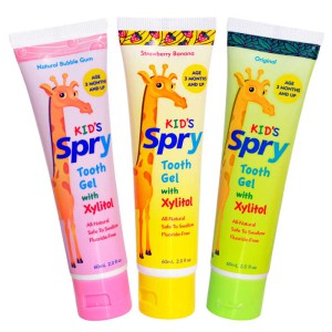 spry xylitol tooth gel
